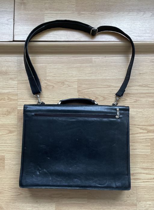 Geanta/servieta din piele naturala office