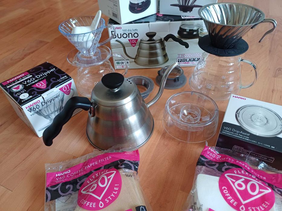 Produse Hario - set preparare cafea filtru V60