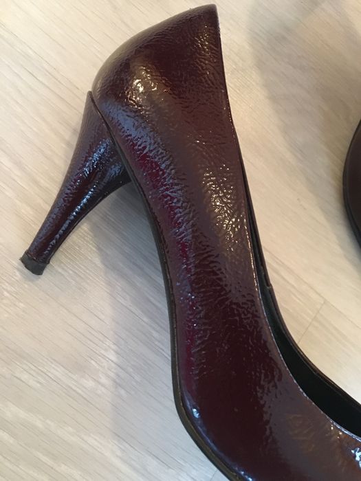 Vand pantofi Ecco(38)piele lacuita.