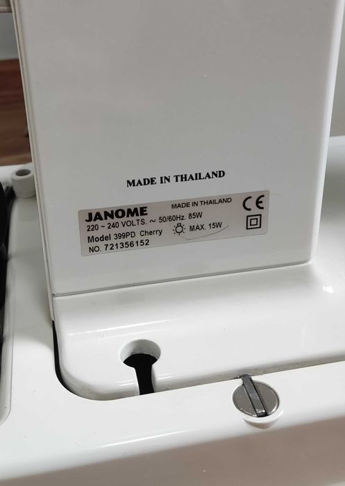 Швейная машина Janome 399 PD Cherry