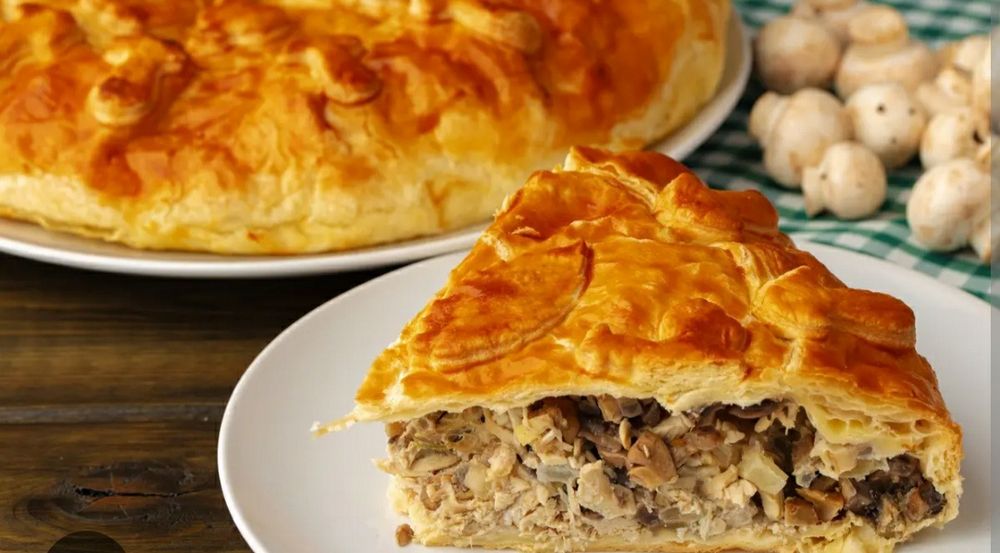 Домашние Мясные  пироги..