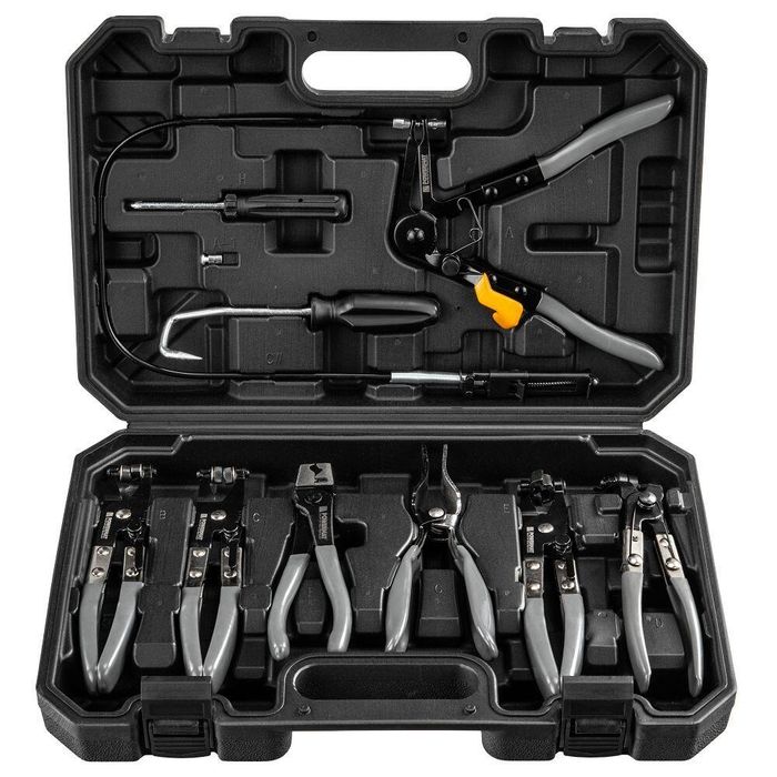 Trusa clesti pentru coliere auto, coliere elastice, Clic-R, Oetiker, 9