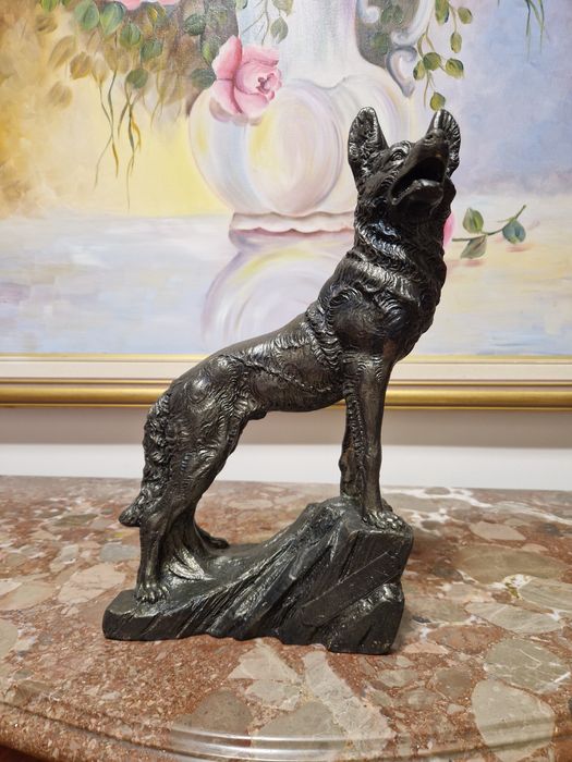 Прекрасна антикварна френска фигура статуетка скулптура