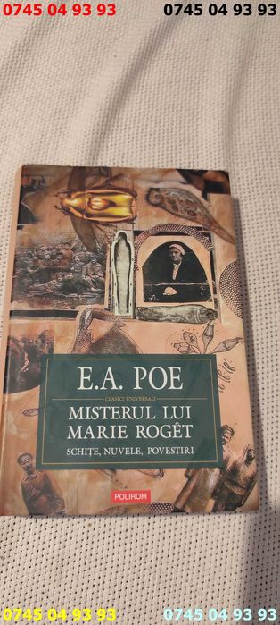 carte carti misterul lui marie roget E. A Poe