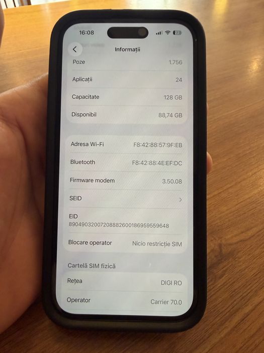 iPhone 15 128GB Impecabil