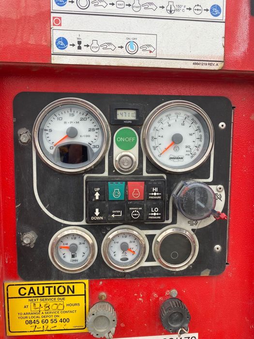 Motocompresor Doosan 12/154  15m3
