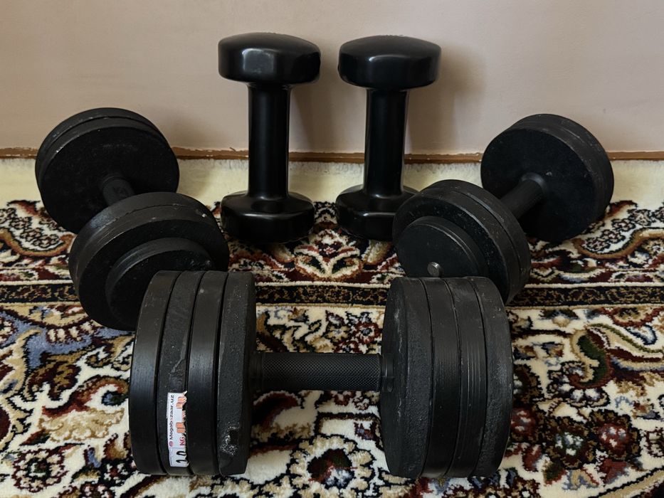 Гантели разные fitnes