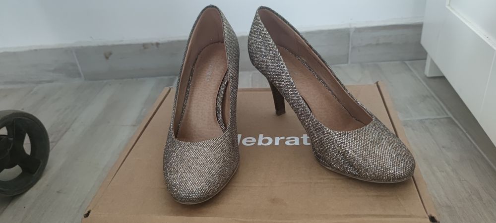 Pantofi ocazie paiete