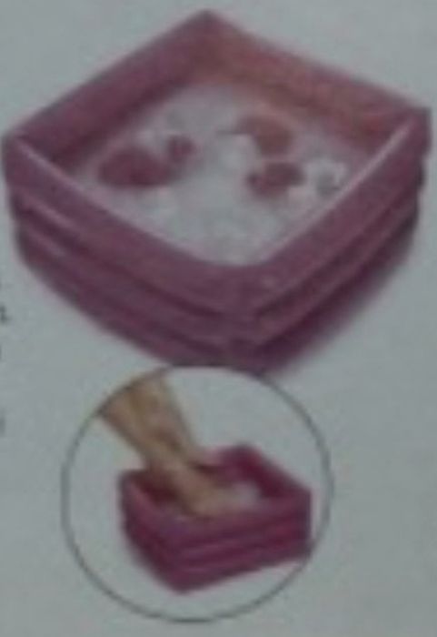 Mini cada gonflabila pentru picioare, Avon