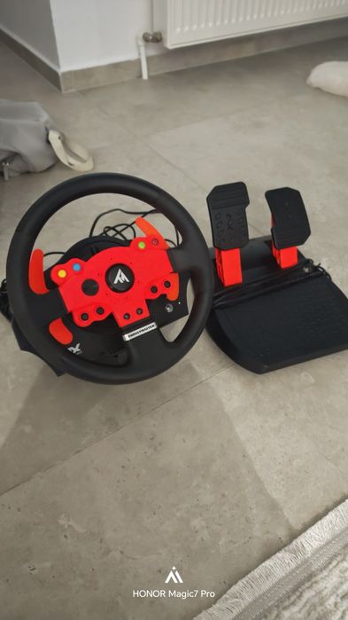 Volan Thrustmaster TMX Profi Tuning - Force Feedback modificat, mai silențios și pedale întărite!
