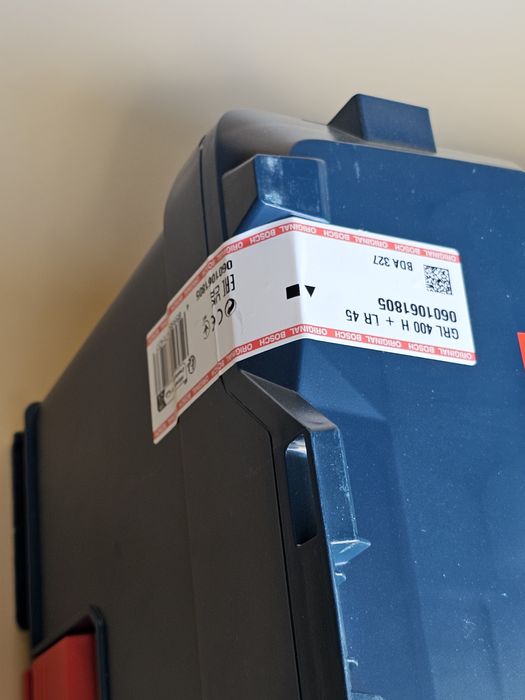 Laser rotativ Bosch GRL 400 H + LR 45 în L-BOXX 0601061805, sigilat