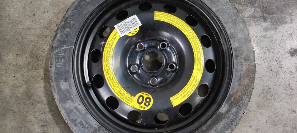 Roata rezerva slim volkswagen vw 5x112 T 125/70 R16