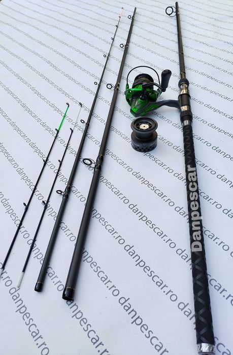 SET Feeder Lanseta extensibila de la 3.60m la 4.10m +Mulineta SP5000