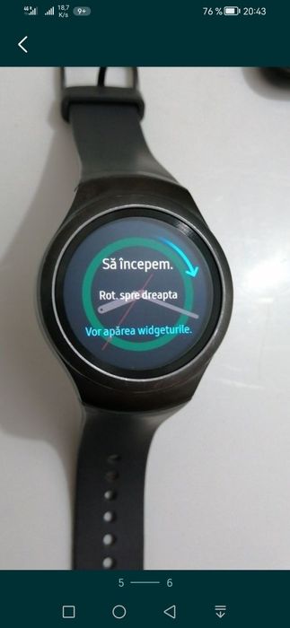 Carcasa Buna Samsung Gear S2 Curea Silicon
