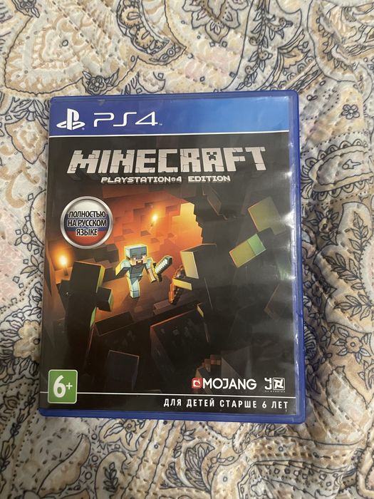 Майнкрафт диск пс4