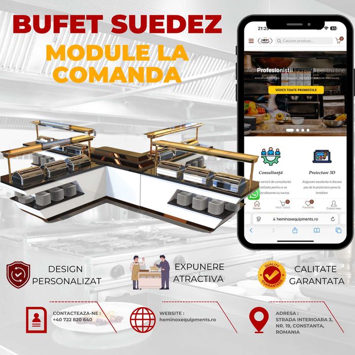 Bufet Suedez Pentru Hotel&Restaurant Producem La Comanda