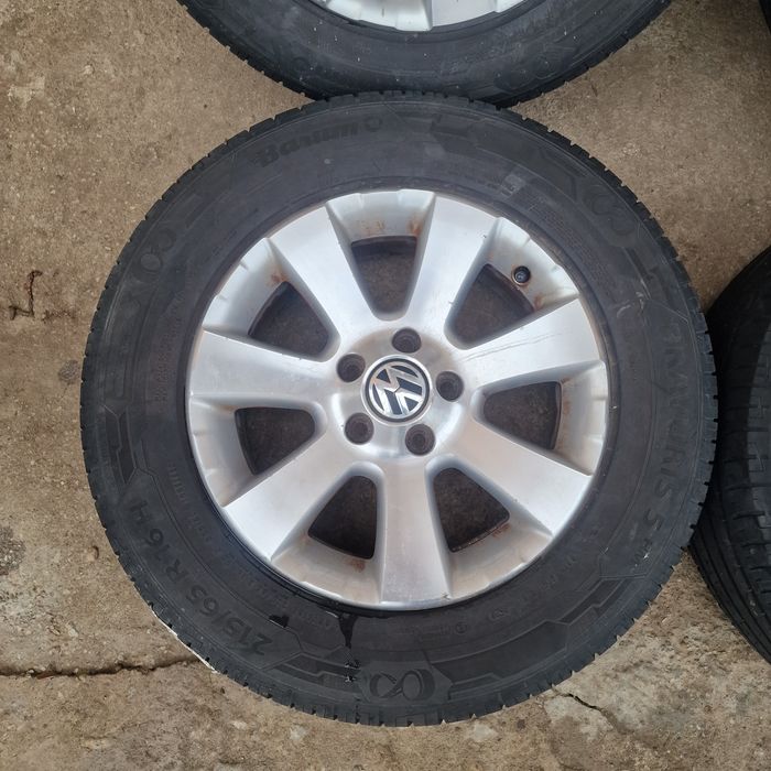 Jante aliaj Volkswagen Tiguan Touran sharan passat golf cu cauciucuri vara