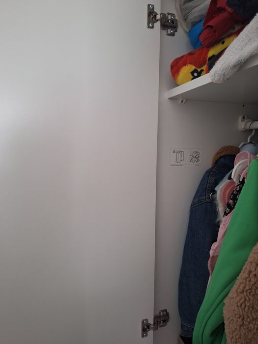 Dulap alb Ikea 3 usi