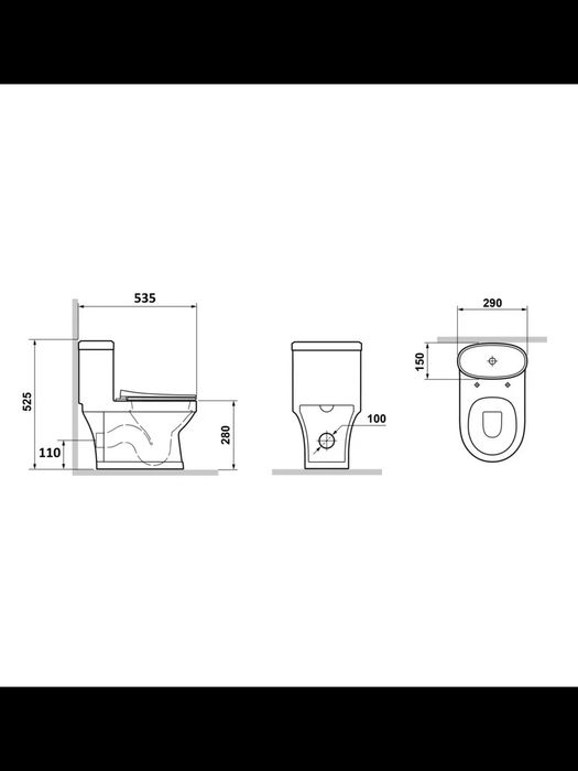 Детские унитазы со склада новые