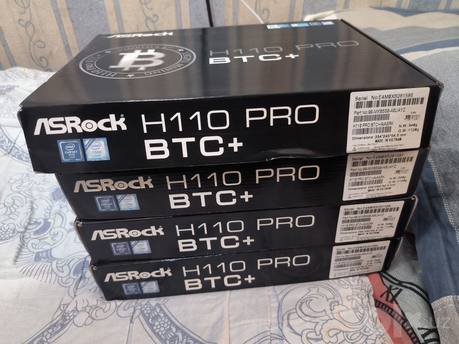 Asrock H110pro BTC+