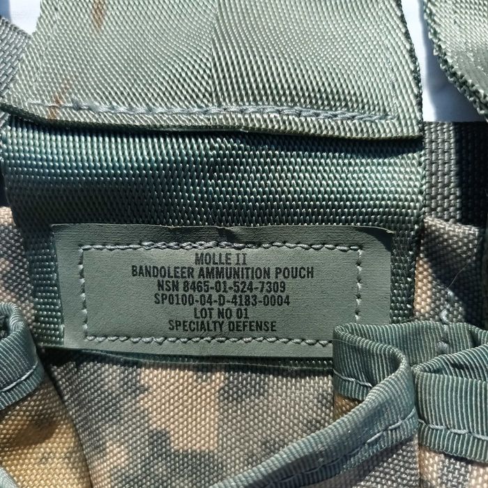 Molle II Bandoleer Ammunition Pouch ACU Digital