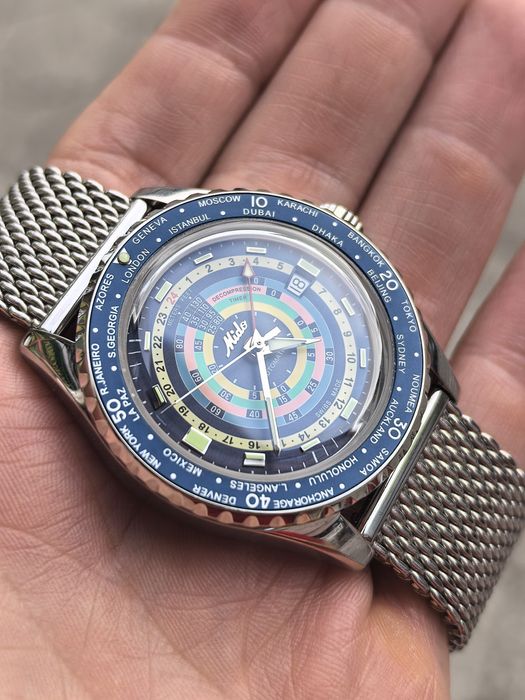 Mido Ocean Star Decompression Worldtimer Special Edi