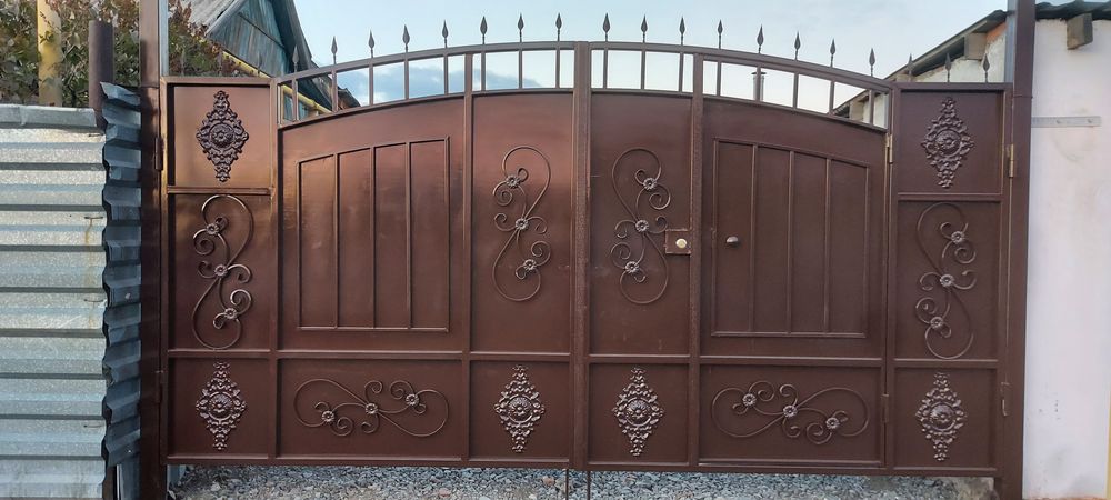 Ворота с установкой