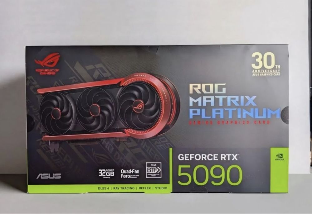 продам видеоарту RTX 5090 Asus Rog Matrix