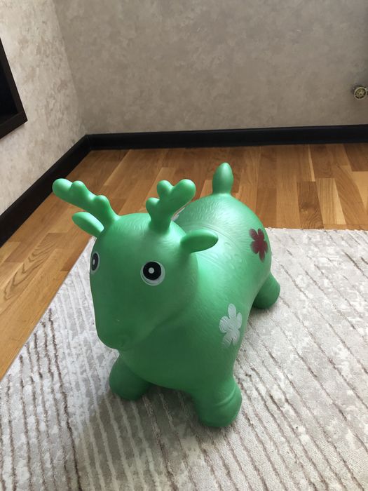 Олененок игрушка резиновая