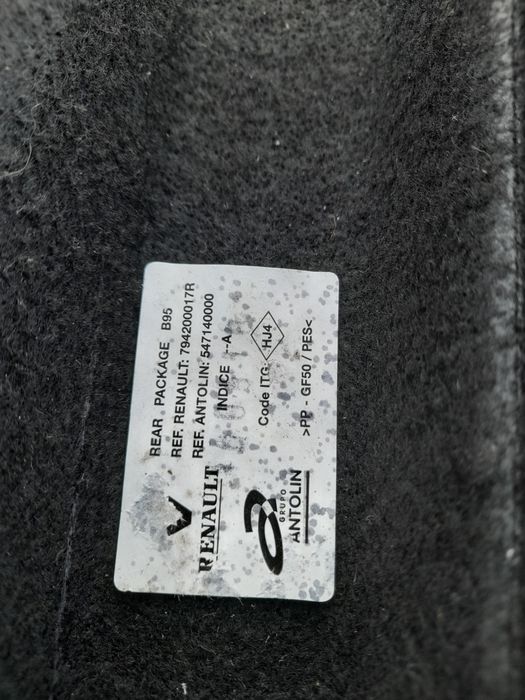 Polita Tavita Capac Haion Portbagaj Renault Megane 3 Hatchback Scurt
