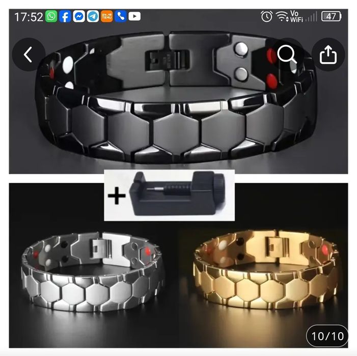 Bandaje, tălpici, brățări magnetice.