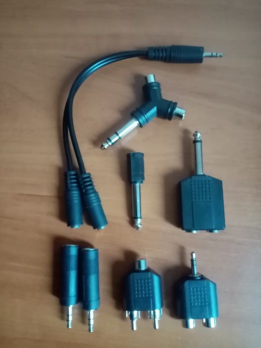 Patch cables, захр.кабел UK и удължител, AV преходници