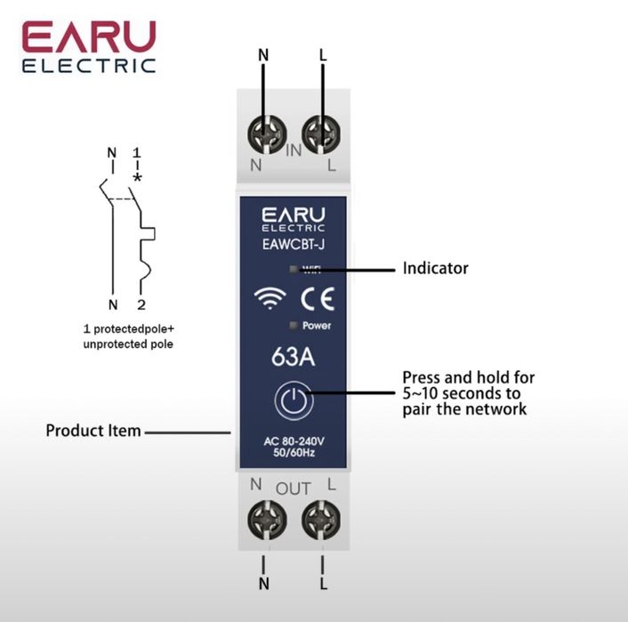 Умный автомат электрический