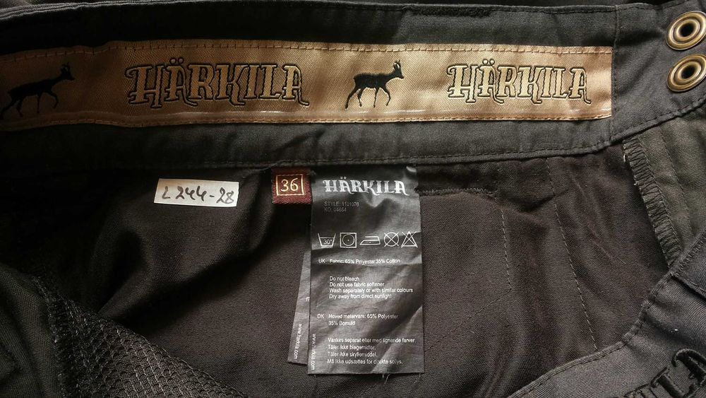 HARKILA Trouser размер 36 / S за лов панталон със здрава материя - 1569