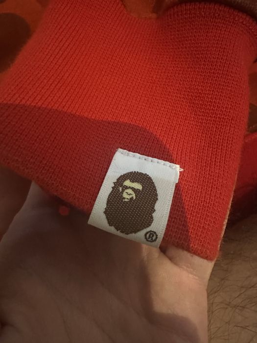 Hanorac bape rosu