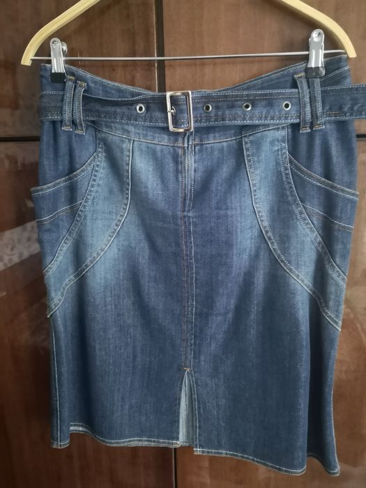 Дънкова пола размер XL