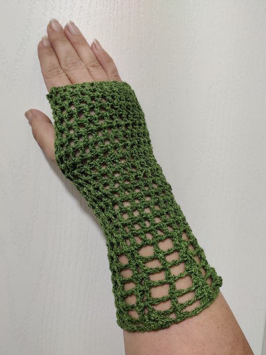 Плетени ръкавици без пръсти