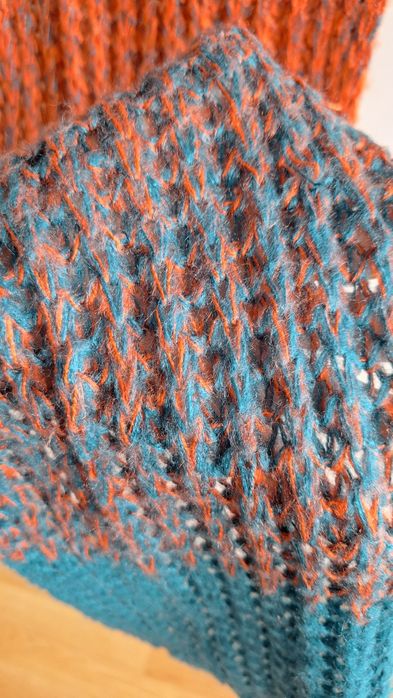 Fular lung, gros, pufos