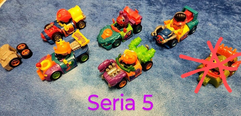 T-Racers, T Racers toate seriile de pe Romania plus seturi extra
