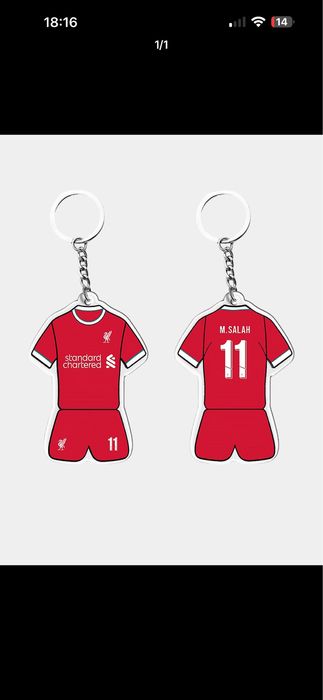 Брелки с футболистами