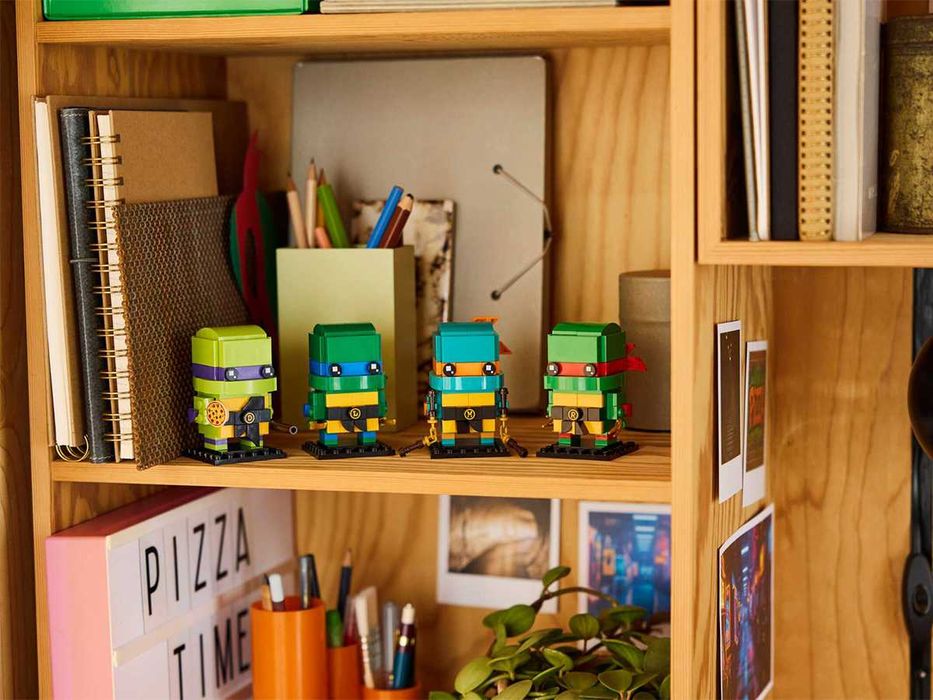 LEGO BrickHeadz 40878: Фигурки Черепашек-ниндзя (TMNT)