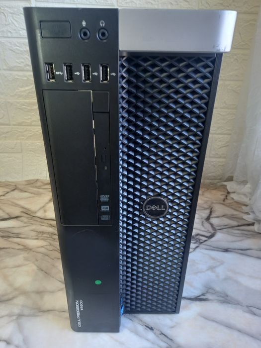 Kомпютър DELL PRECISION T5600 Intel Xeon E5-2680 32gb RX 470  Mining