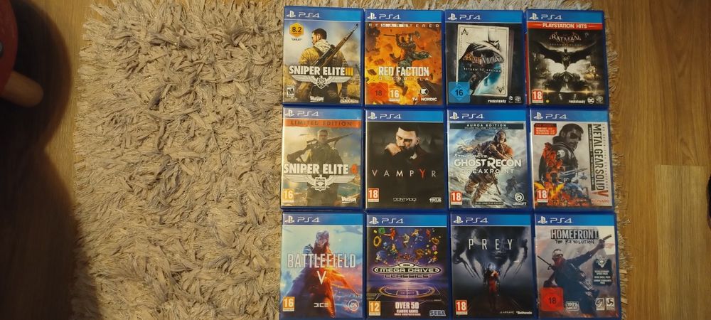 Игри за PS4, много запазени