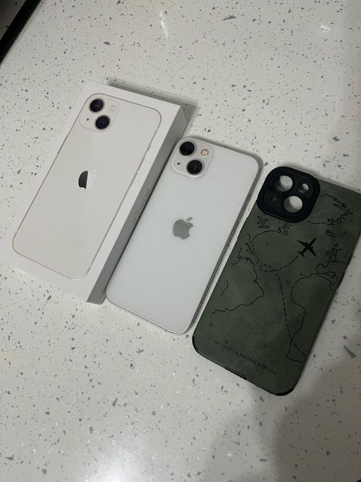 Iphone 13 бял 128 ГБ