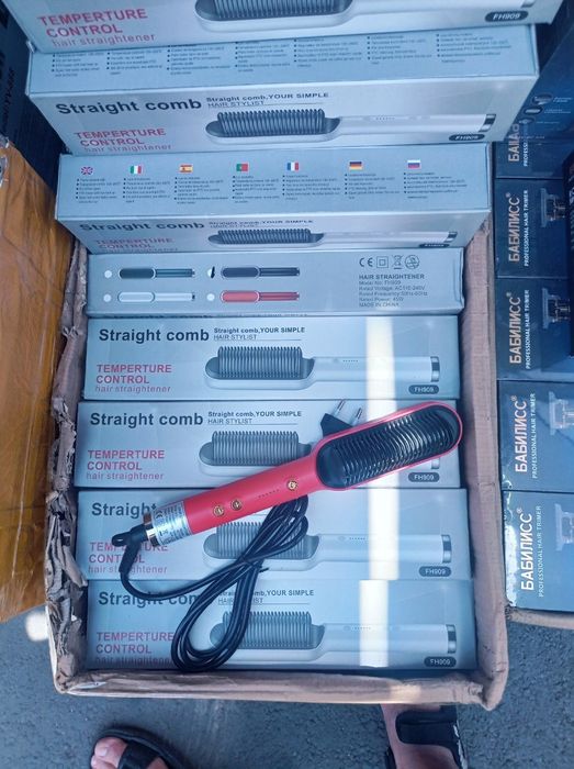 Супер цена!!! расческа-выпрямитель Електрическая для волос