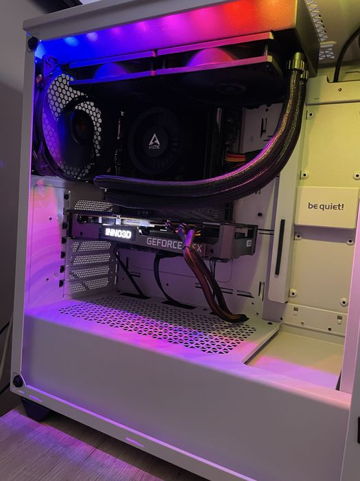 Gaming Компютър RTX 3070 8GB + Ryzen 5 5500 / 32GB RAM / 512GB NVMe / АRGB