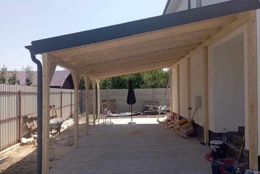 Terase foișoare magazie de depozitare căsuță de grădină