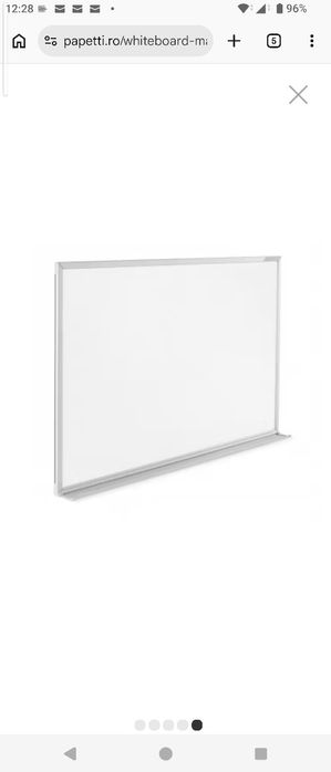 Whiteboard ferroscript® – Magnetoplan 120/90
tablă de oțel, emailat