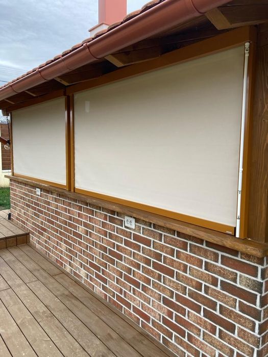 Rolete / rulouri textile screen de exterior (model ZIP)