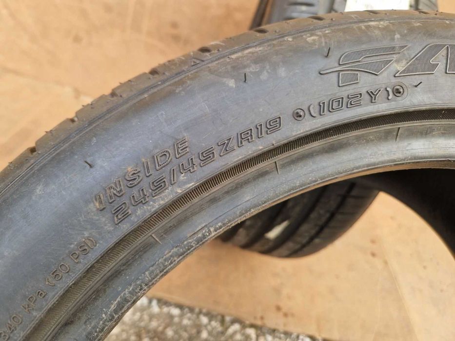 2 Falken R19 245/45 Нови Летни гуми  DOT0919